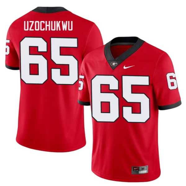 202520Dennis20Uzochukwu20georgia20bulldogs20football20jersey20red.jpg