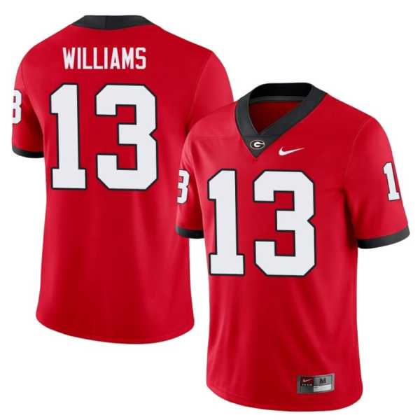 202520Tyler20J.20Williams20georgia20bulldogs20football20jersey20red.jpg