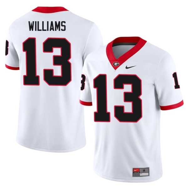 202520Tyler20J.20Williams20georgia20bulldogs20football20jersey20white.jpg
