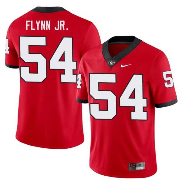 202520Waltclaire20Flynn20Jr.20georgia20bulldogs20football20jersey20red.jpg