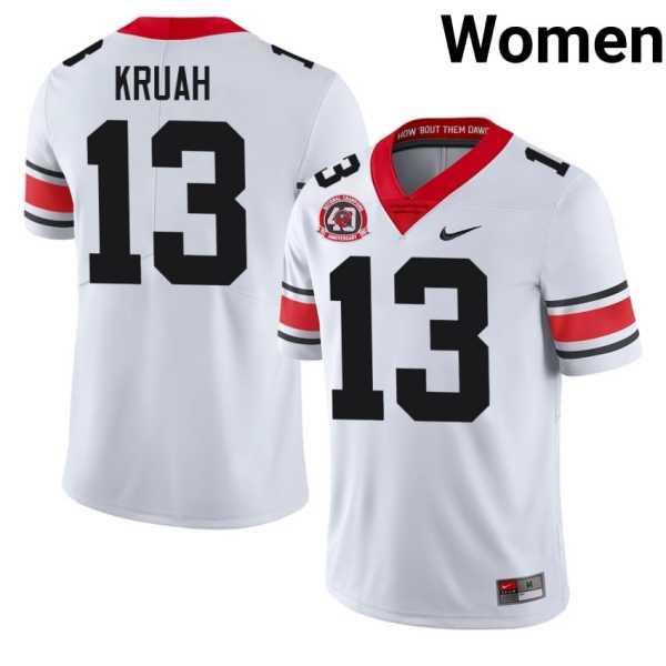Women20202520AJ20Kruah20georgia20bulldogs20football20jersey20198020national20champions2040th20anniversary20white.jpg