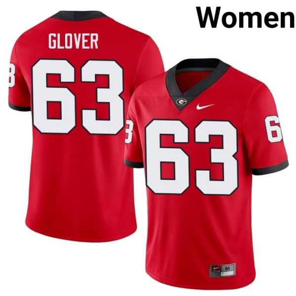 Women20202520Dontrell20Glover20georgia20bulldogs20football20jersey20red.jpg