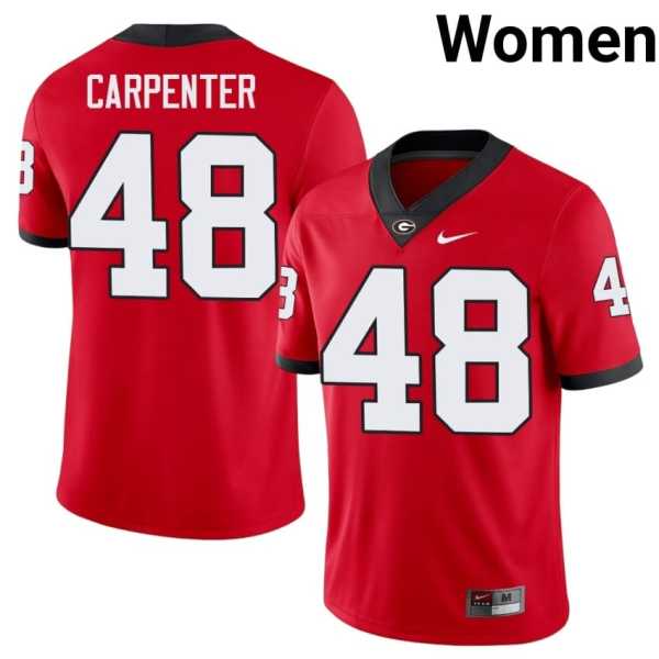 Women20202520Duncan20Carpenter20georgia20bulldogs20football20jersey20red.jpg