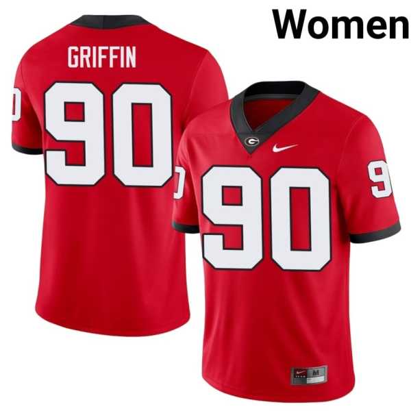 Women20202520Elijah20Griffin20georgia20bulldogs20football20jersey20red.jpg