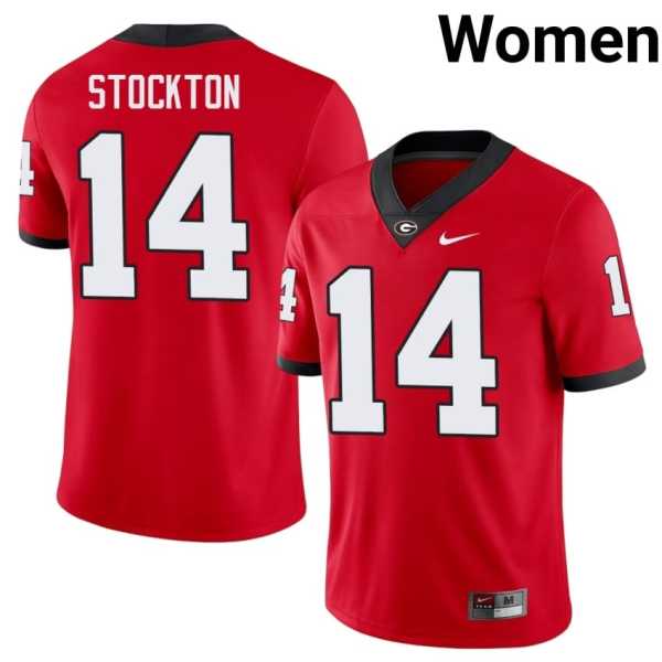 Women20202520Gunner20Stockton20georgia20bulldogs20football20jersey20red.jpg