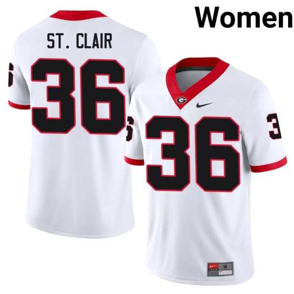 Women20202520Jackson20St.20Clair20georgia20bulldogs20football20jersey20white.jpg