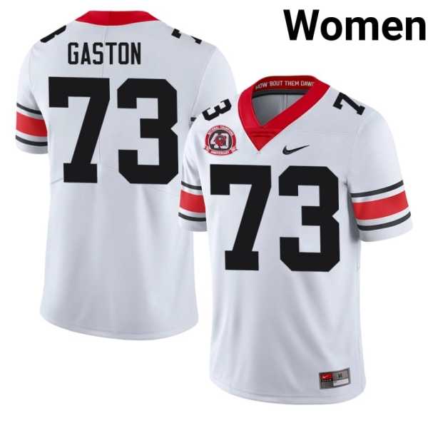 Women20202520Juan20Gaston20georgia20bulldogs20football20jersey20198020national20champions2040th20anniversary20white.jpg