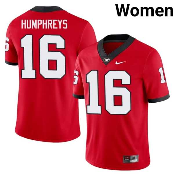 Women20202520London20Humphreys20georgia20bulldogs20football20jersey20red.jpg