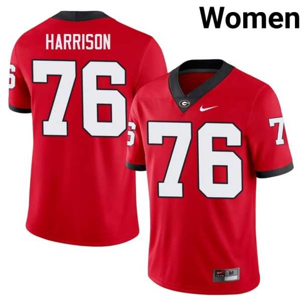 Women20202520Marcus20Harrison20georgia20bulldogs20football20jersey20red.jpg