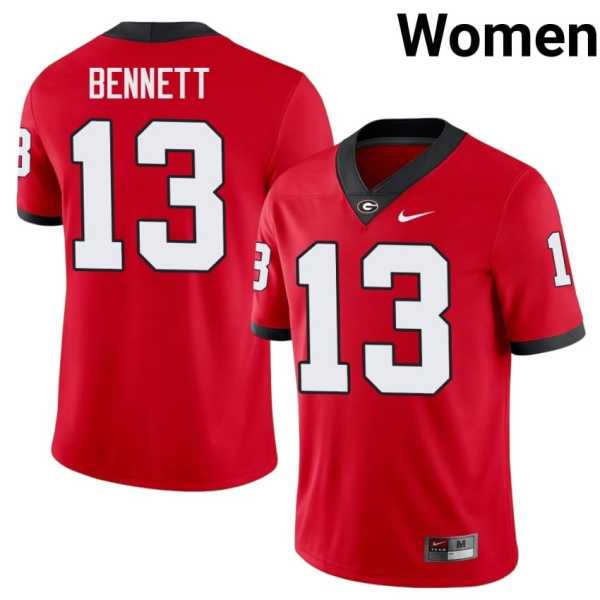 Women20202520Stetson20Bennett20georgia20bulldogs20football20jersey20red.jpg