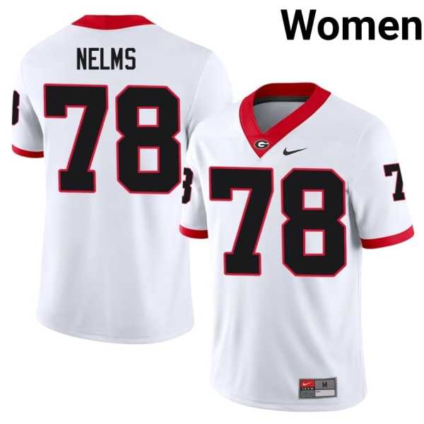 Women20202520Tate20Nelms20georgia20bulldogs20football20jersey20white.jpg
