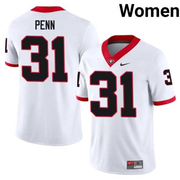 Women20202520Wade20Penn20georgia20bulldogs20football20jersey20white.jpg