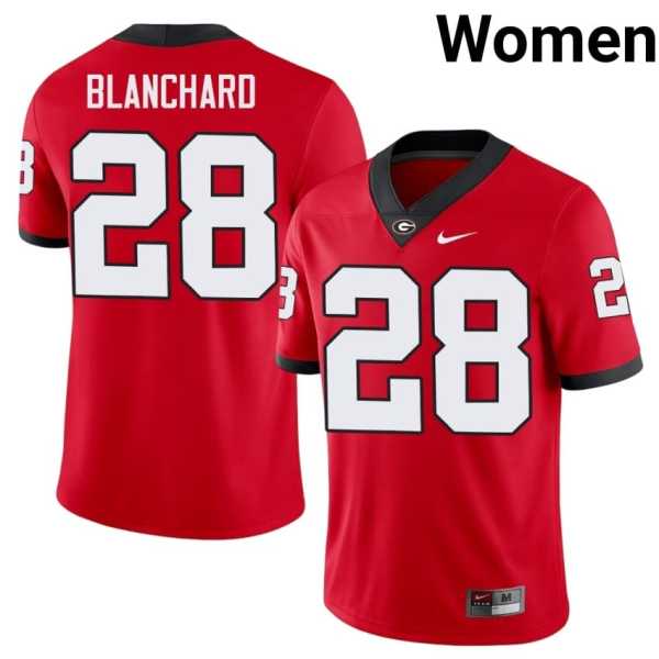Women20202520Walter20Blanchard20georgia20bulldogs20football20jersey20red.jpg