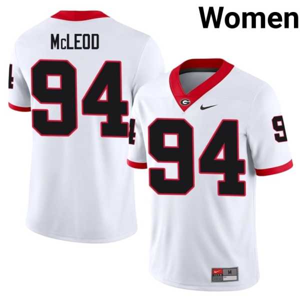 Women20202520Xzavier20McLeod20georgia20bulldogs20football20jersey20white.jpg