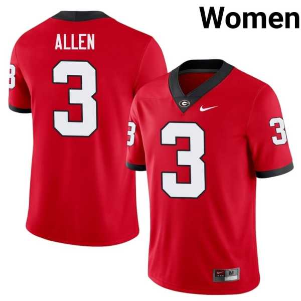 Women20202620CJ20Allen20georgia20bulldogs20football20jersey20red.jpg