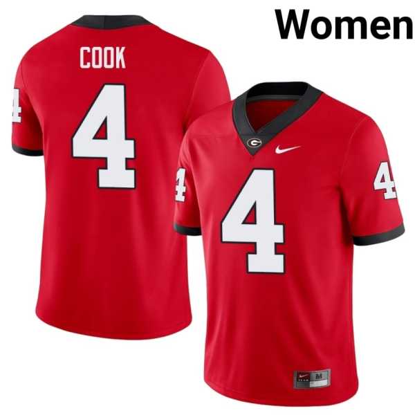 Women20202620James20Cook20georgia20bulldogs20football20jersey20red.jpg