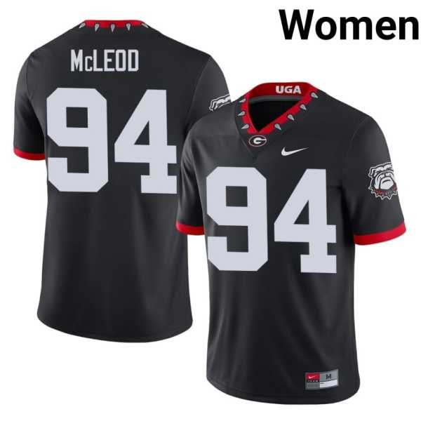 Women20Xzavier20McLeod20202520georgia20bulldogs20football20jersey20mascot20100th20anniversary20black.jpg
