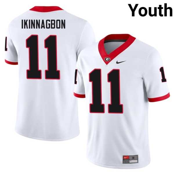 Youth20202520Darren20Ikinnagbon20georgia20bulldogs20football20jersey20white.jpg