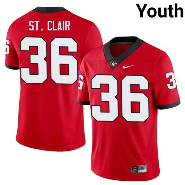 Youth20202520Jackson20St.20Clair20georgia20bulldogs20football20jersey20red.jpg
