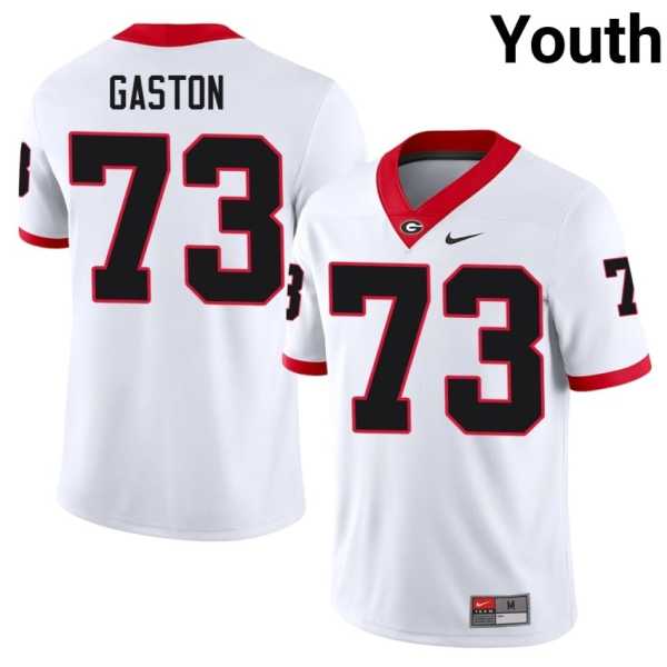 Youth20202520Juan20Gaston20georgia20bulldogs20football20jersey20white.jpg