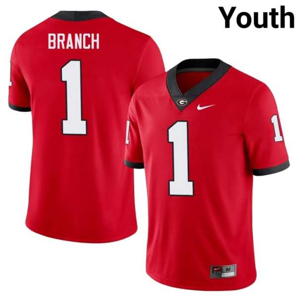 Youth20202620Zachariah20Branch20georgia20bulldogs20football20jersey20red.jpg