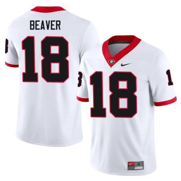 202620Bryson20Beaver20georgia20bulldogs20football20jersey20white.jpg