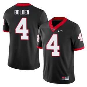 Black #4 2025 KJ Bolden Dawgs Mens Jersey 202531-272 - Image 1