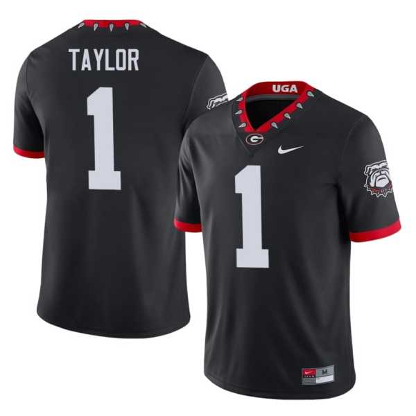 Talyn20Taylor20202620georgia20bulldogs20football20jersey20mascot20100th20anniversary20black.jpg