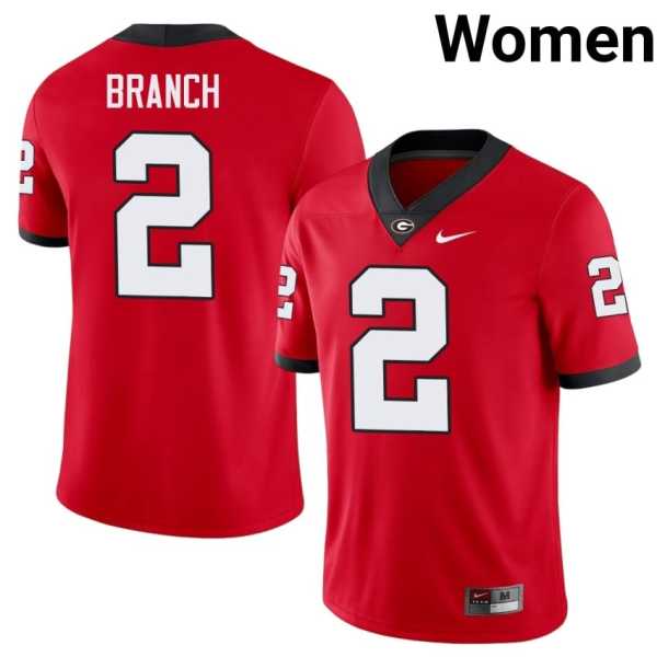 Women20202520Zion20Branch20georgia20bulldogs20football20jersey20red.jpg