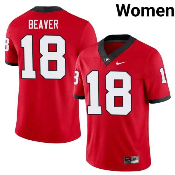 Women20202620Bryson20Beaver20georgia20bulldogs20football20jersey20red.jpg