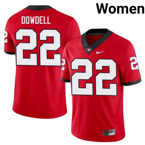 Women20202620Dante20Dowdell20georgia20bulldogs20football20jersey20red.jpg
