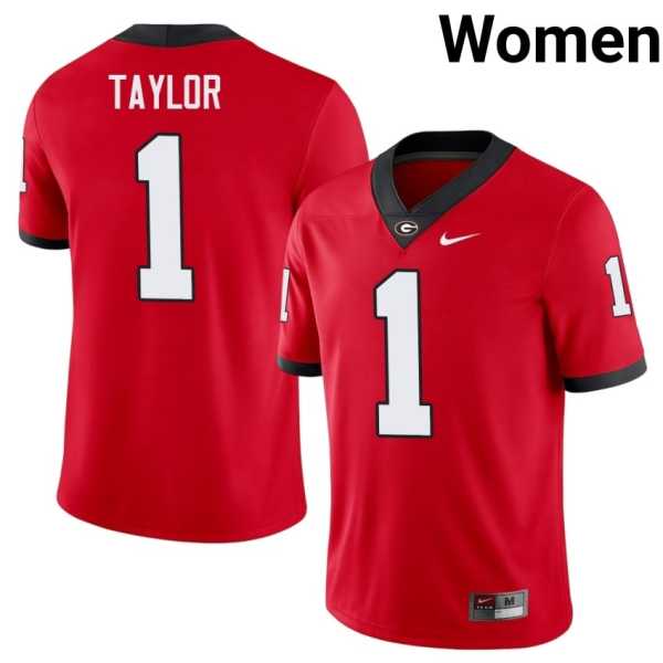 Women20202620Talyn20Taylor20georgia20bulldogs20football20jersey20red.jpg