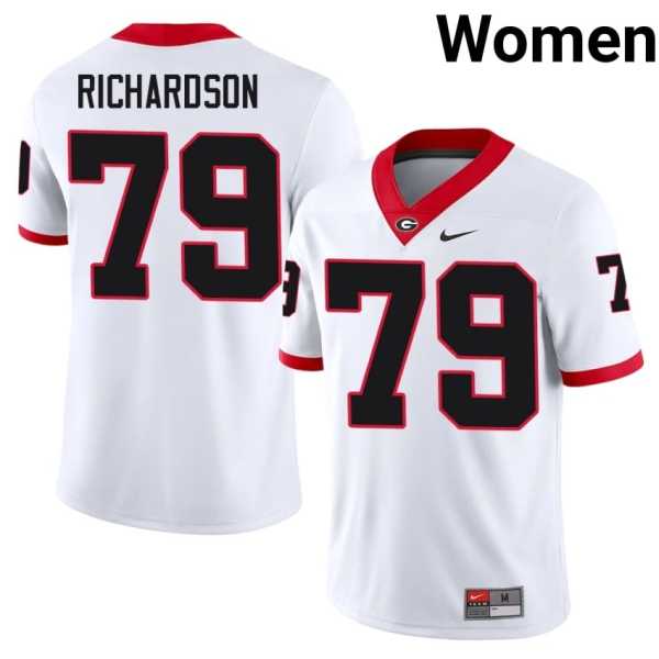 Women20202620TyQuez20Richardson20georgia20bulldogs20football20jersey20white.jpg