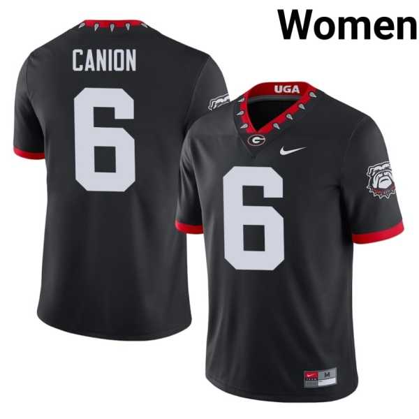 Women20Isiah20Canion20202620georgia20bulldogs20football20jersey20mascot20100th20anniversary20black.jpg