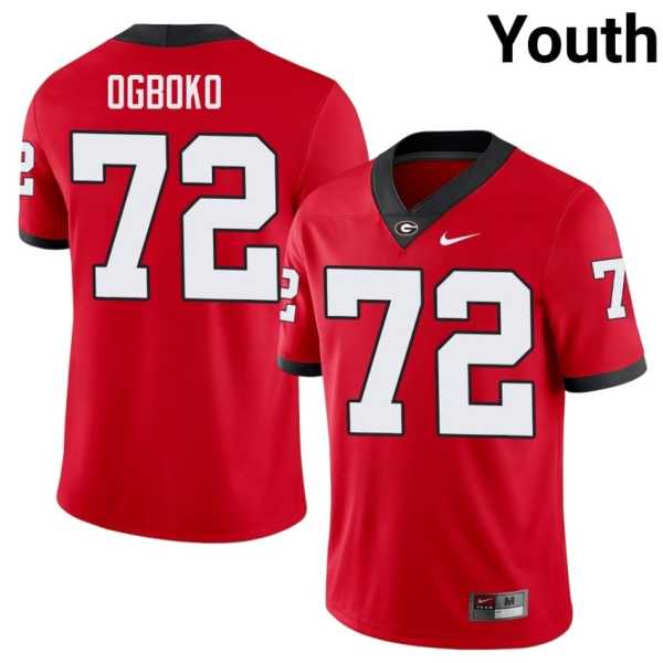 Youth20202620Ekene20Ogboko20georgia20bulldogs20football20jersey20red.jpg