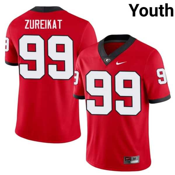 Youth20202620Harran20Zureikat20georgia20bulldogs20football20jersey20red.jpg
