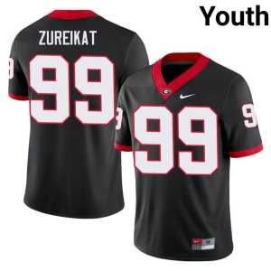 Black Dawgs #99 Youth Harran Zureikat Player Jersey 621137-948 - Image 1